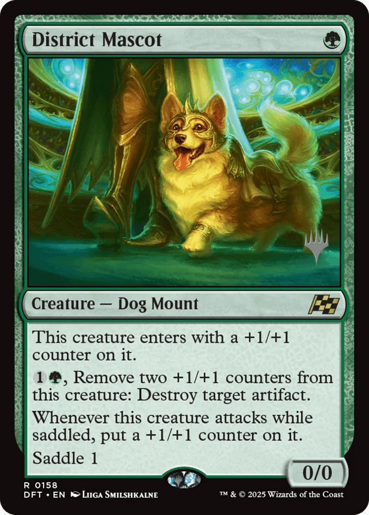 District Mascot · Aetherdrift Promos
