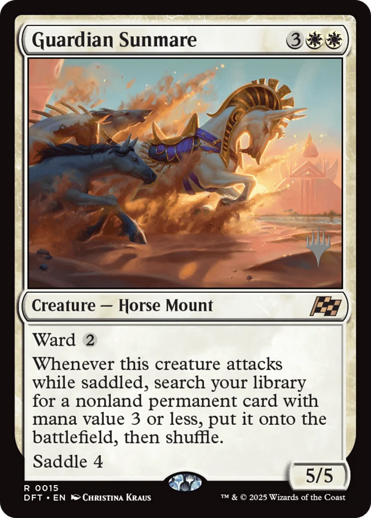 Guardian Sunmare · Aetherdrift Promos