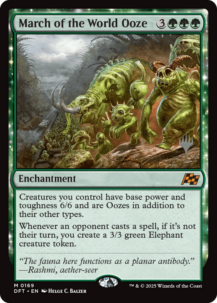 March of the World Ooze · Aetherdrift Promos