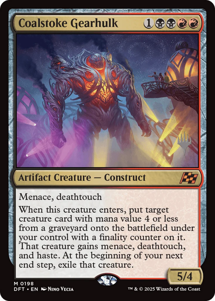 Coalstoke Gearhulk · Aetherdrift Promos