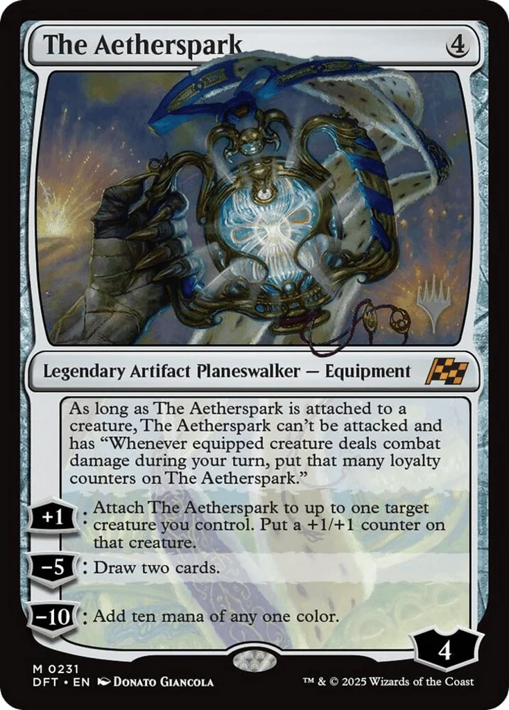The Aetherspark · Aetherdrift Promos