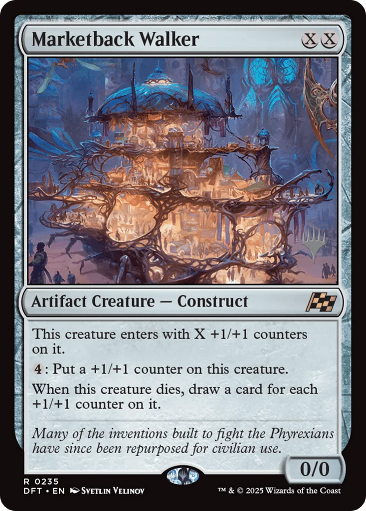 Marketback Walker · Aetherdrift Promos