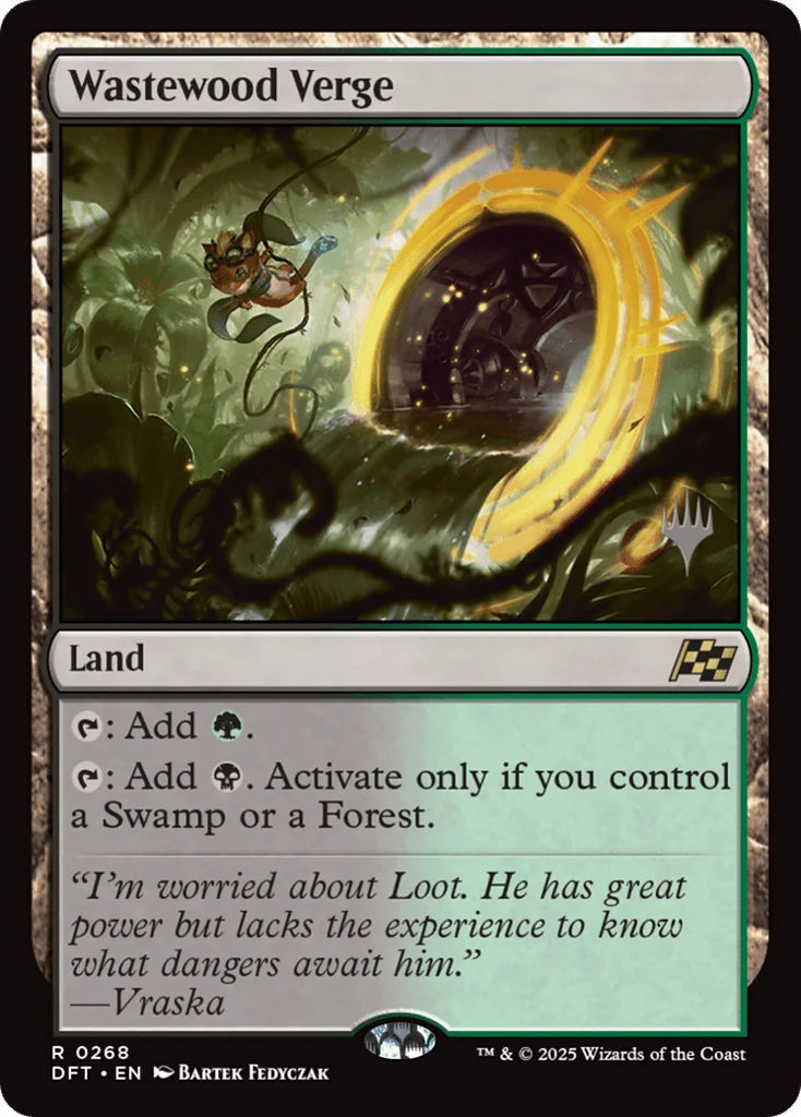 Wastewood Verge · Aetherdrift Promos