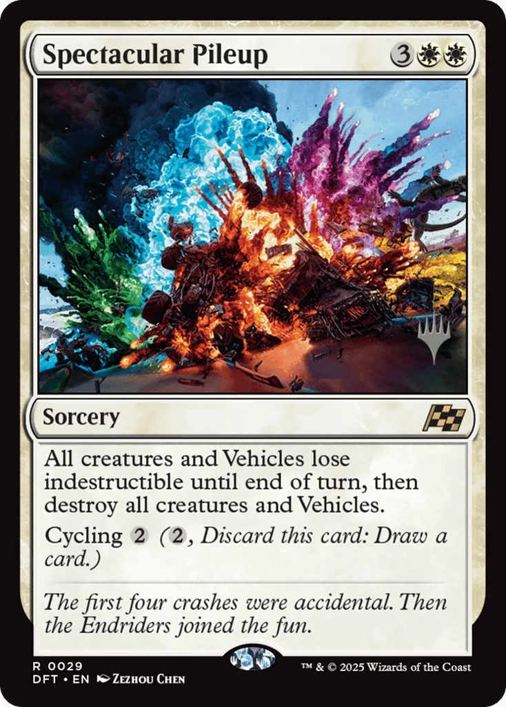 Spectacular Pileup · Aetherdrift Promos