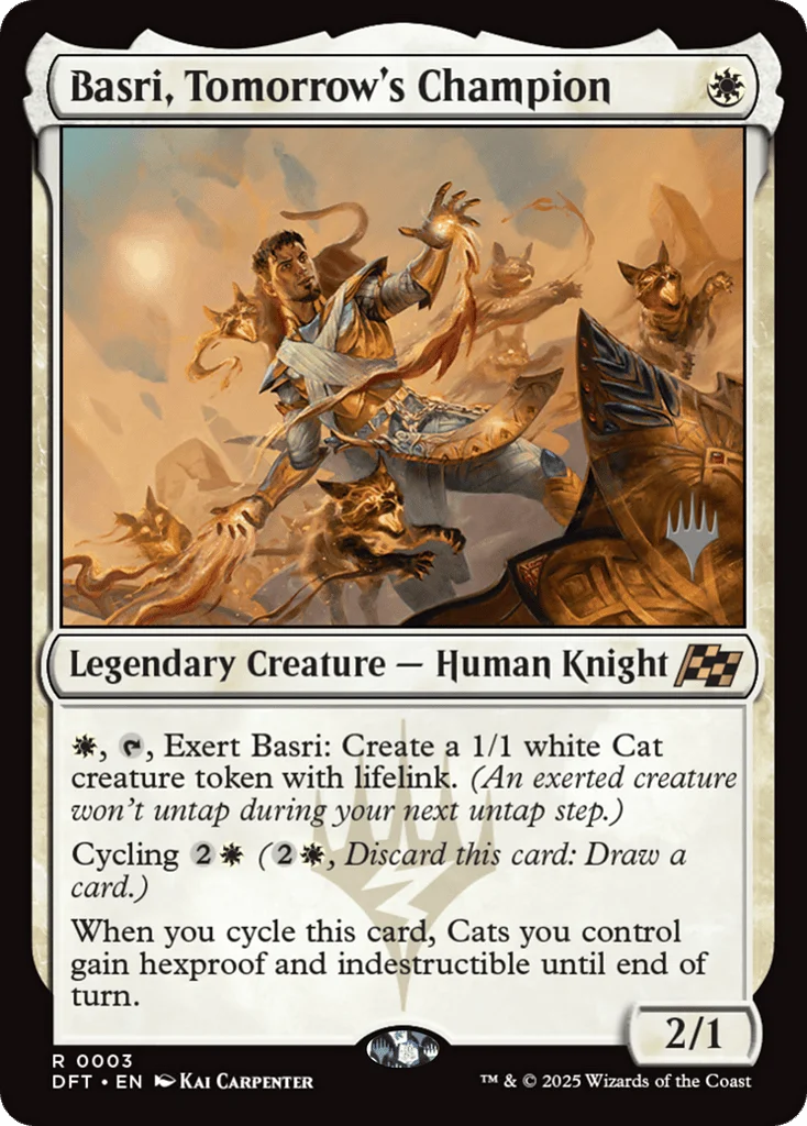 Basri, Tomorrow's Champion · Aetherdrift Promos