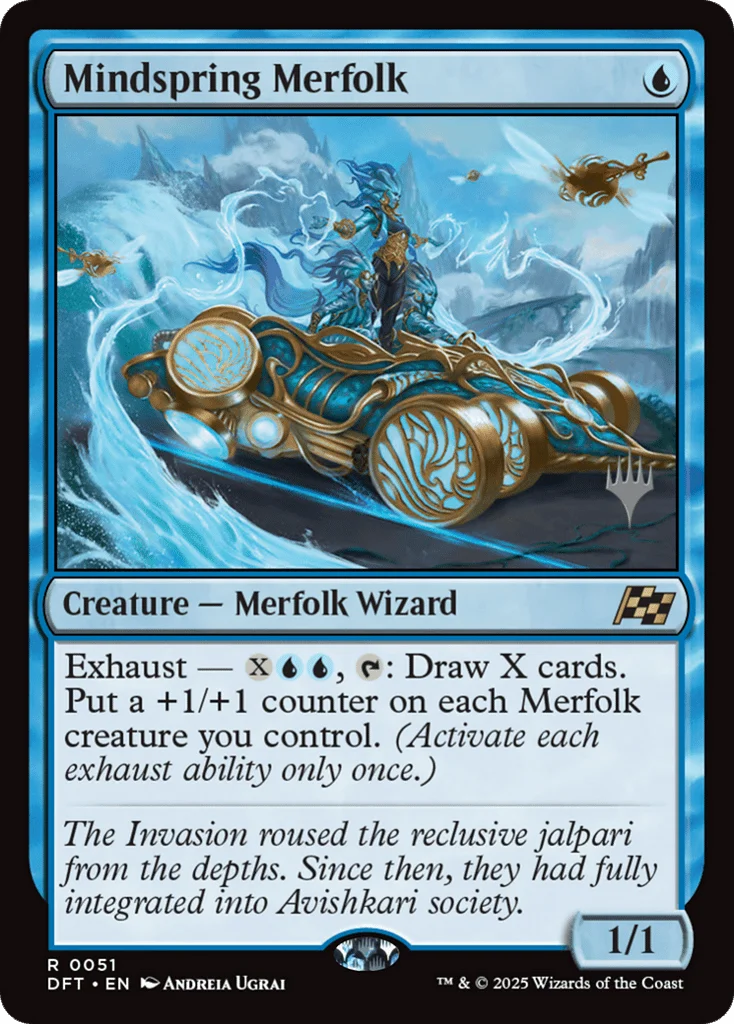 Mindspring Merfolk · Aetherdrift Promos