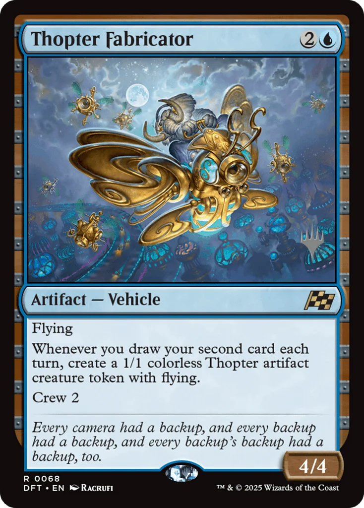 Thopter Fabricator · Aetherdrift Promos