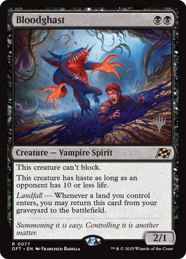 Bloodghast · Aetherdrift Promos