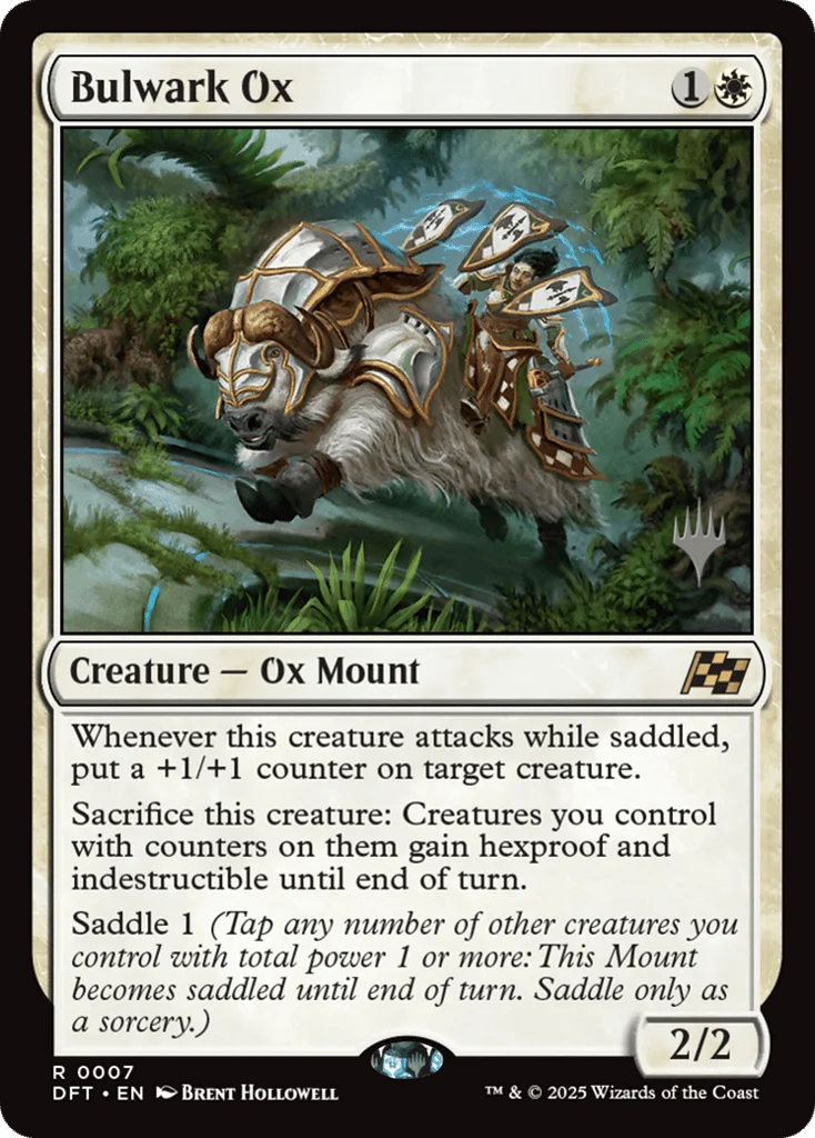 Bulwark Ox · Aetherdrift Promos