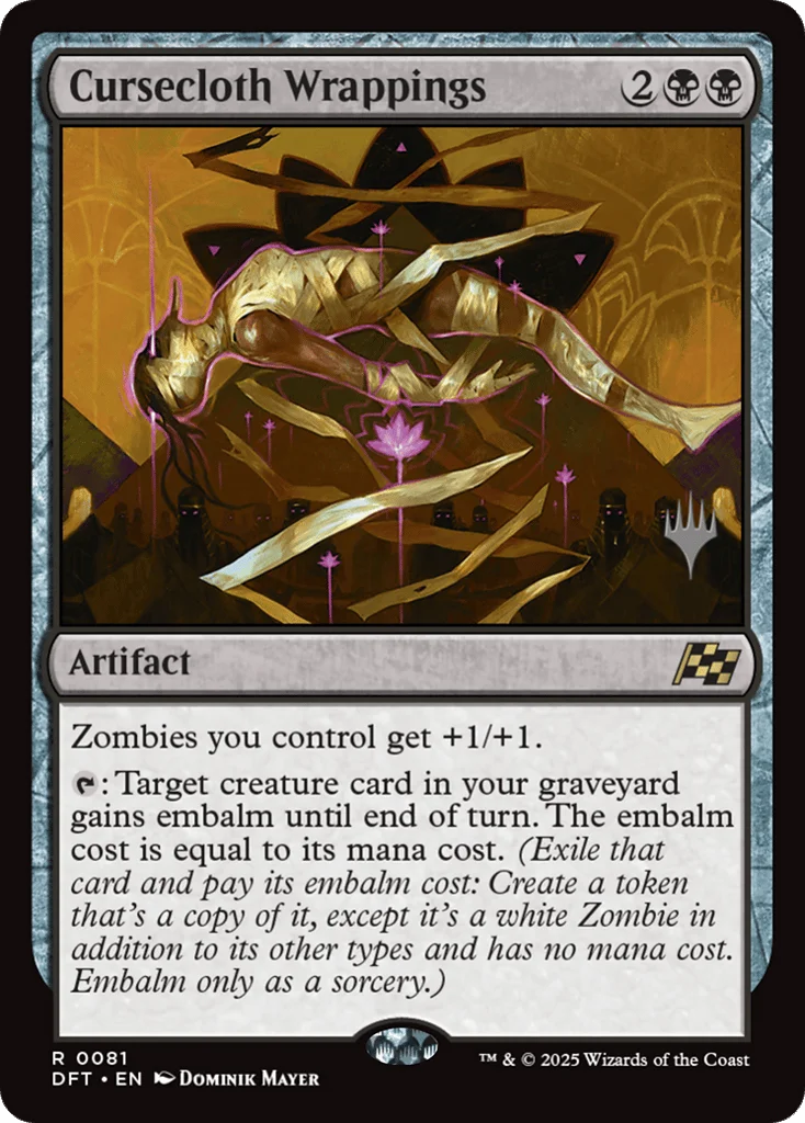 Cursecloth Wrappings · Aetherdrift Promos