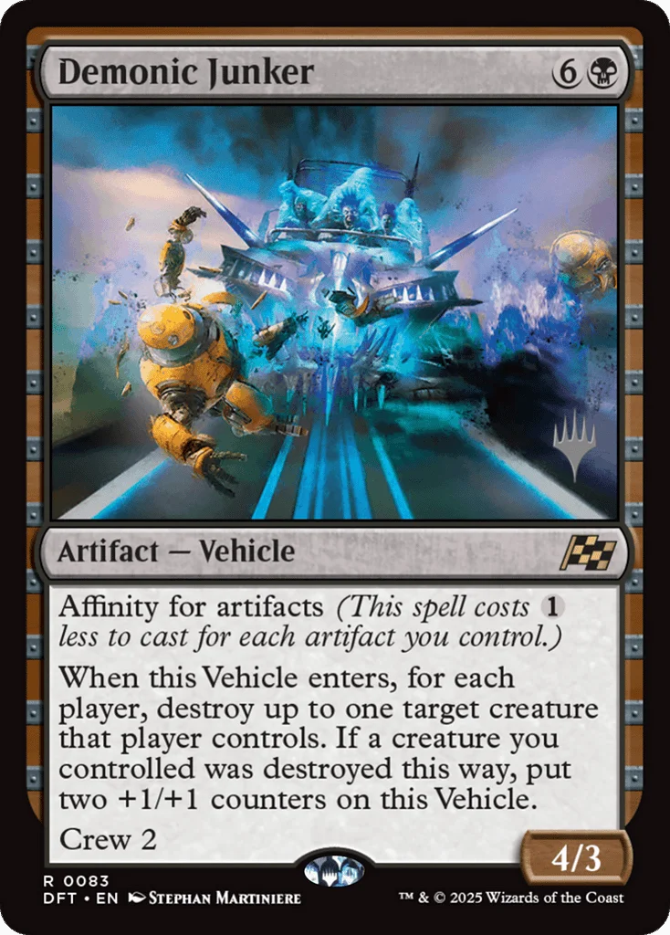 Demonic Junker · Aetherdrift Promos