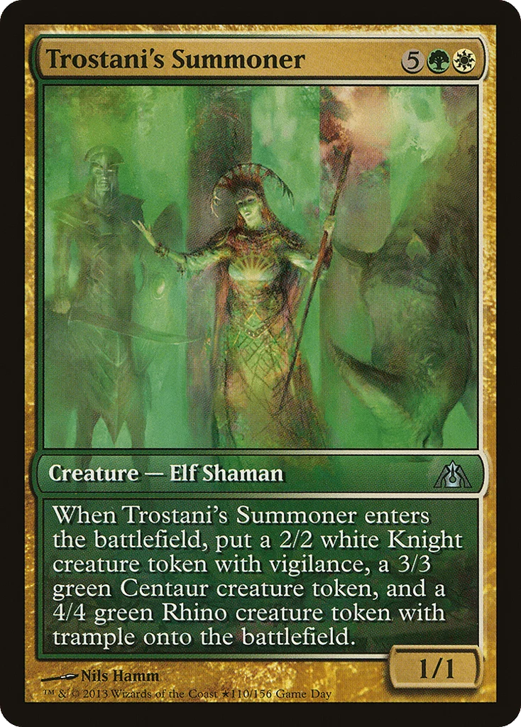 Trostani's Summoner · Dragon's Maze Promos
