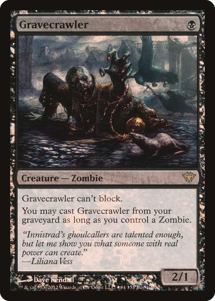 Gravecrawler · Dark Ascension Promos