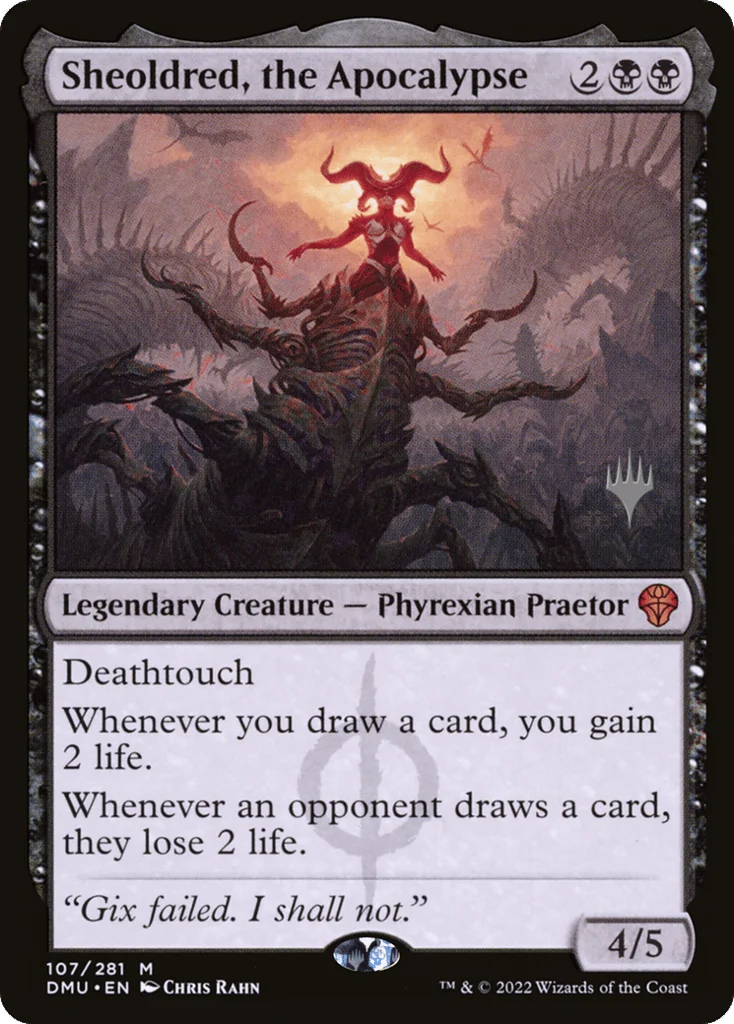 Sheoldred, the Apocalypse · Dominaria United Promos