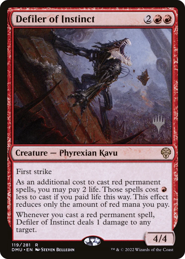 Defiler of Instinct · Dominaria United Promos