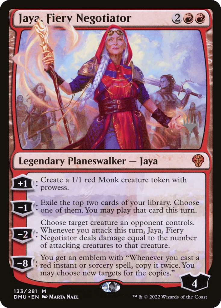 Jaya, Fiery Negotiator · Dominaria United Promos
