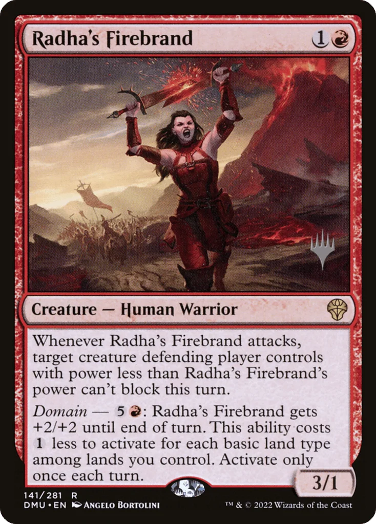Radha's Firebrand · Dominaria United Promos