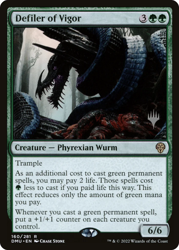 Defiler of Vigor · Dominaria United Promos