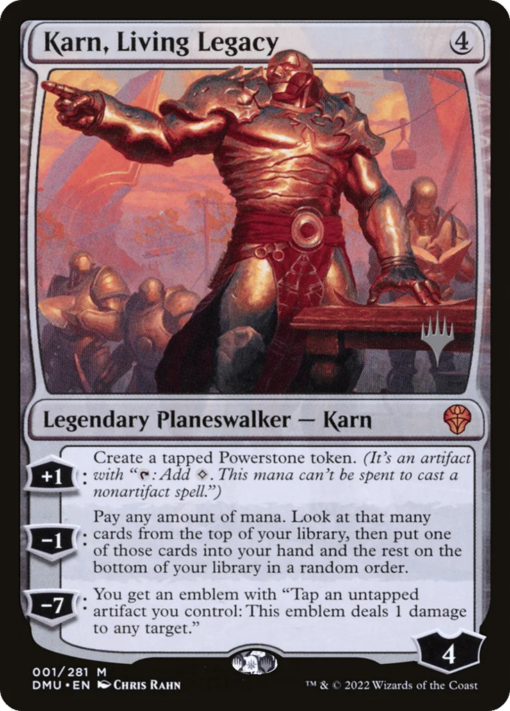 Karn, Living Legacy · Dominaria United Promos
