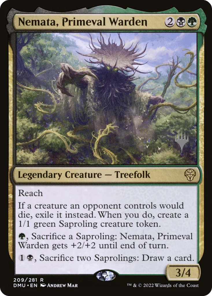 Nemata, Primeval Warden · Dominaria United Promos