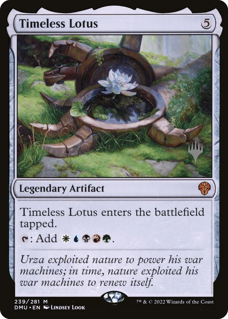 Timeless Lotus · Dominaria United Promos