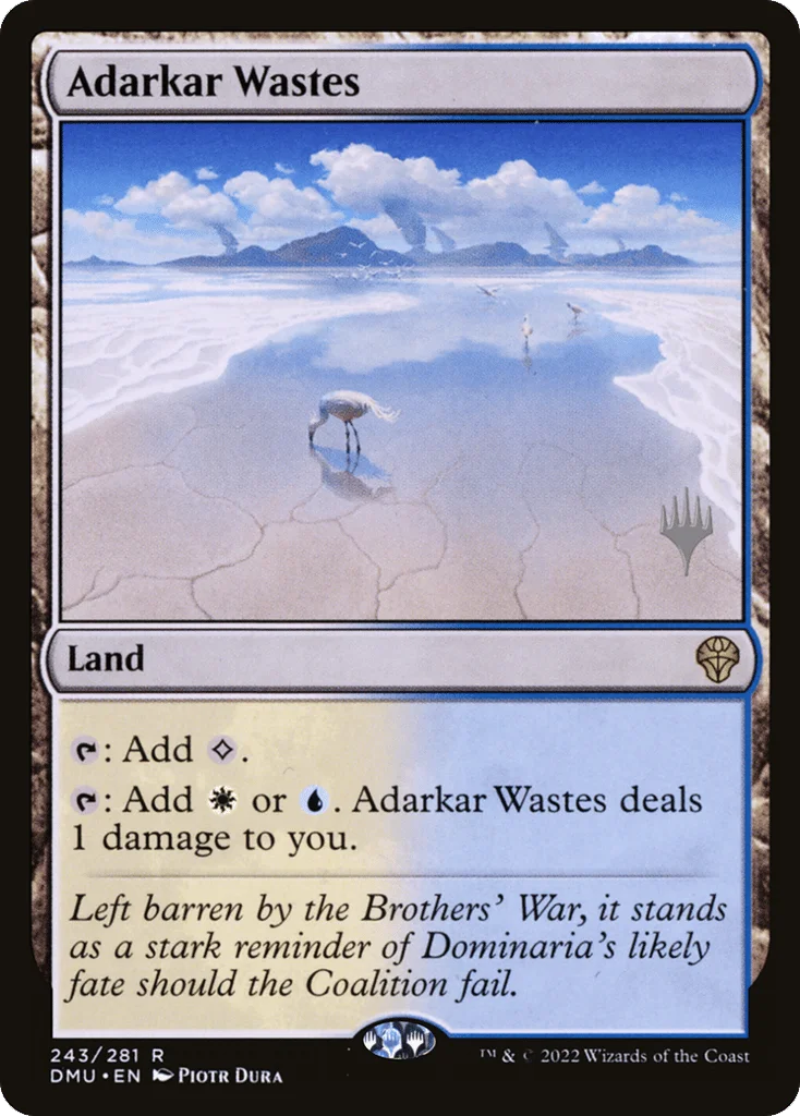 Adarkar Wastes · Dominaria United Promos