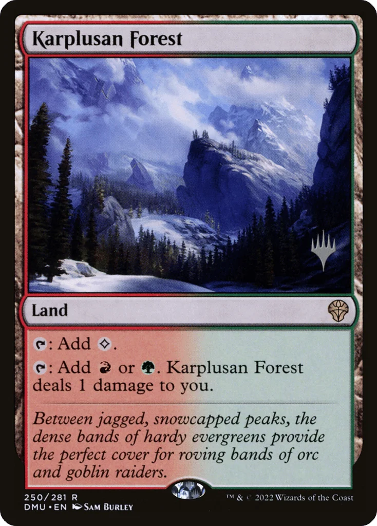 Karplusan Forest · Dominaria United Promos