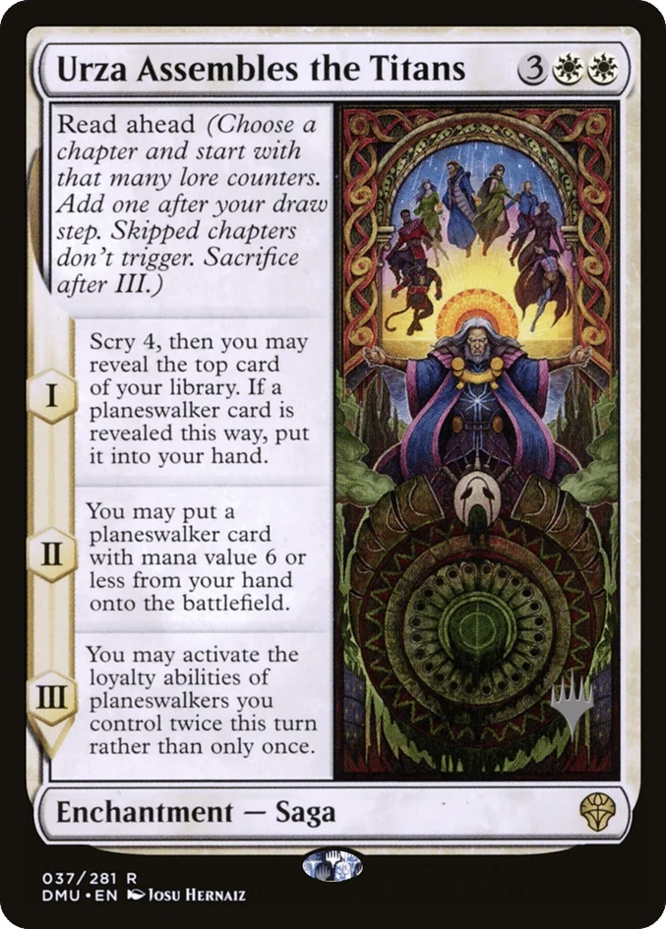 Urza Assembles the Titans · Dominaria United Promos