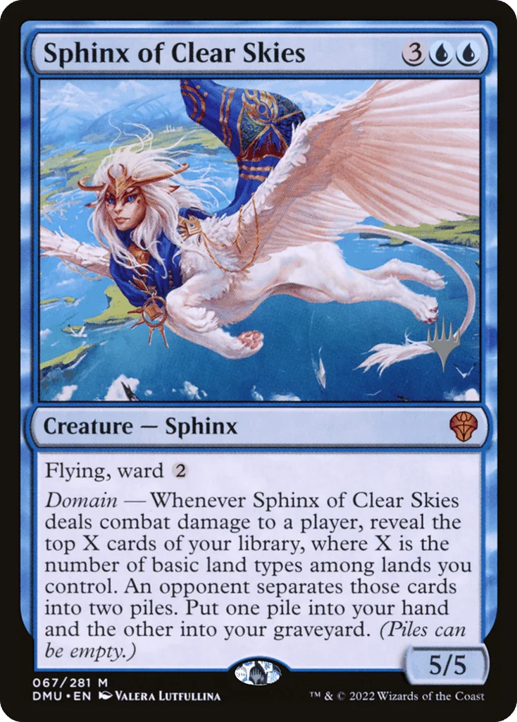 Sphinx of Clear Skies · Dominaria United Promos