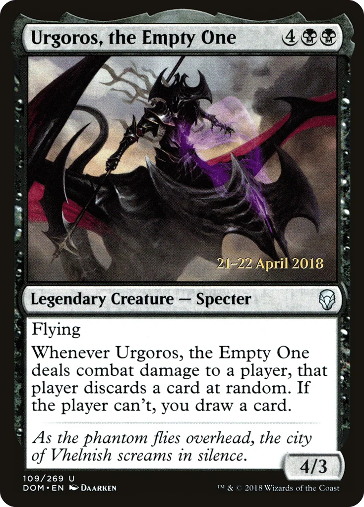 Urgoros, the Empty One · Dominaria Promos