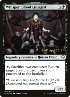 Whisper, Blood Liturgist