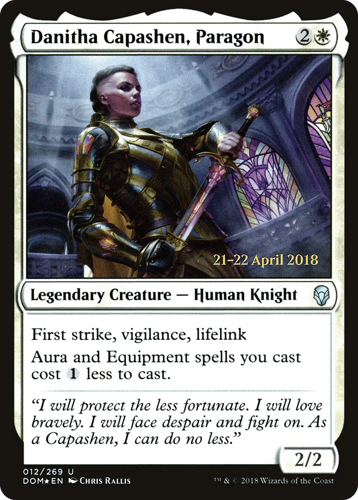 Danitha Capashen, Paragon · Dominaria Promos
