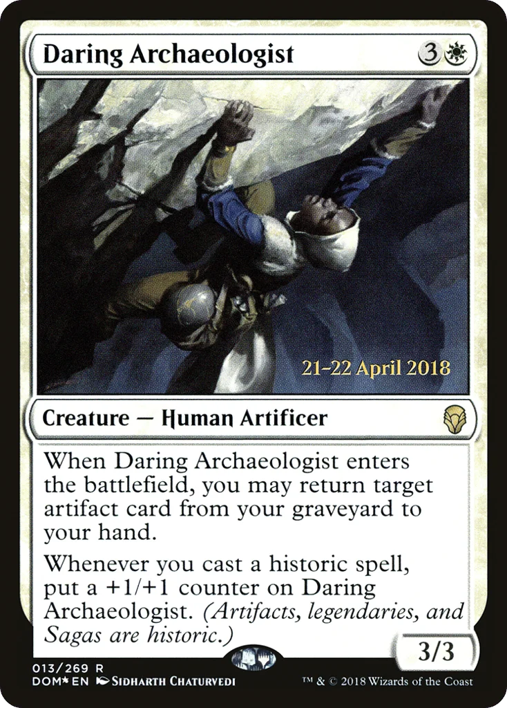Daring Archaeologist · Dominaria Promos