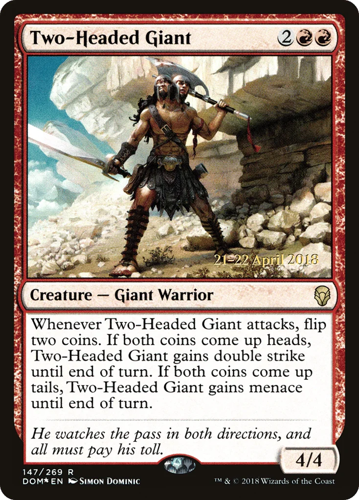 Two-Headed Giant · Dominaria Promos