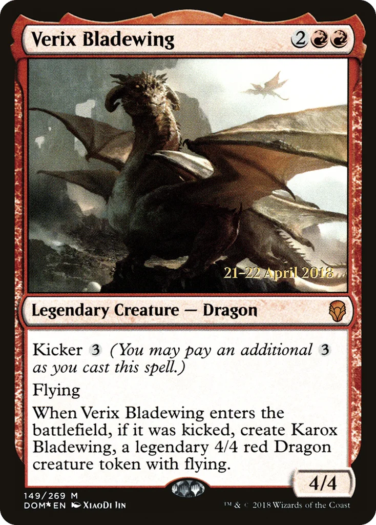 Verix Bladewing · Dominaria Promos
