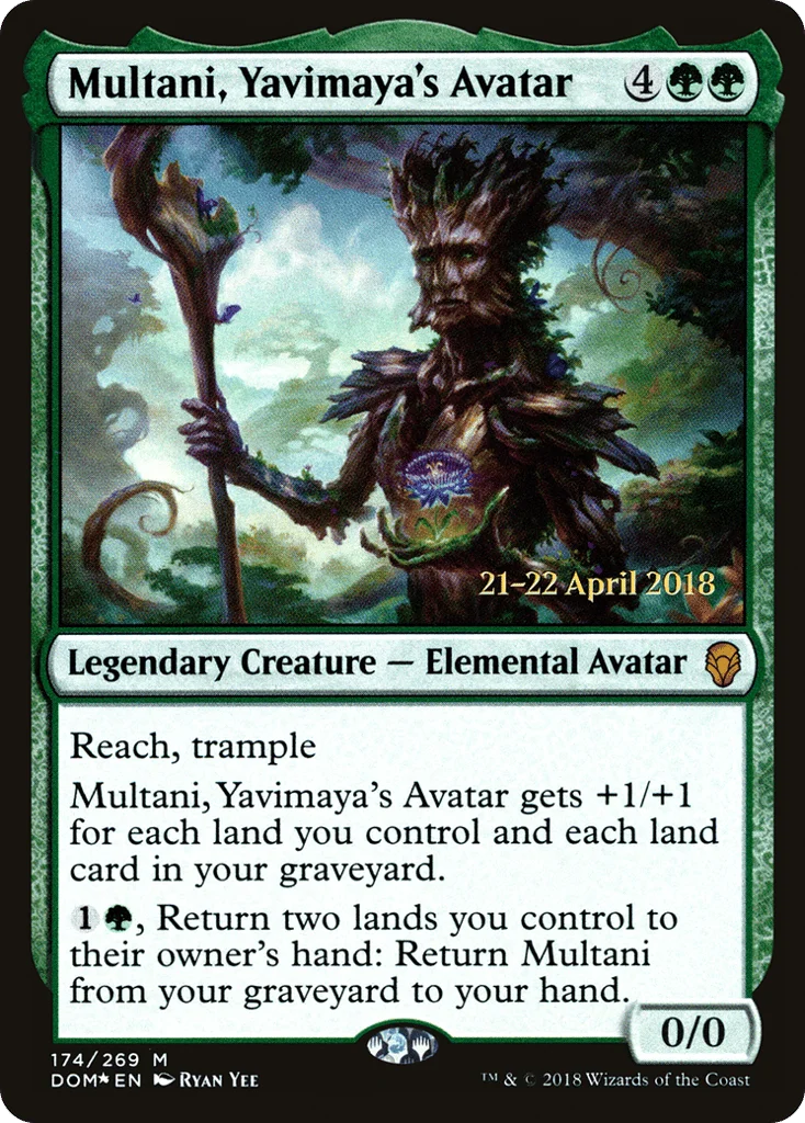 Multani, Yavimaya's Avatar · Dominaria Promos