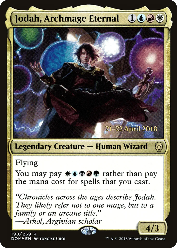 Jodah, Archmage Eternal · Dominaria Promos