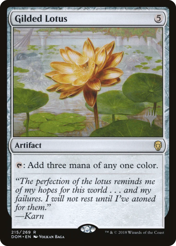 Gilded Lotus · Dominaria Promos