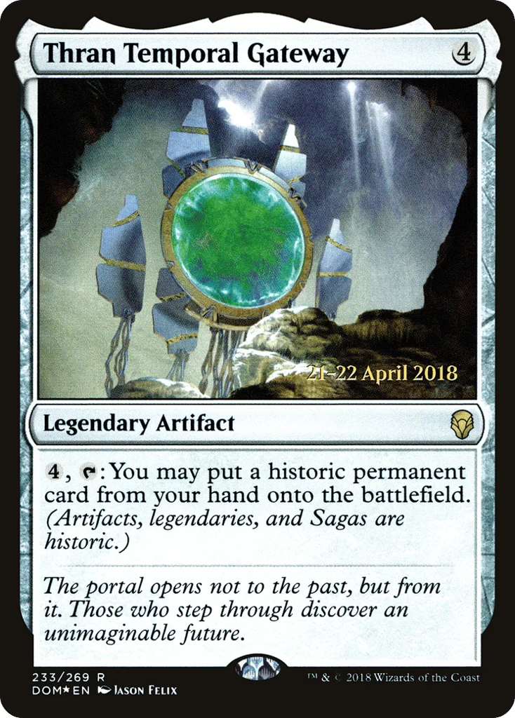 Thran Temporal Gateway · Dominaria Promos