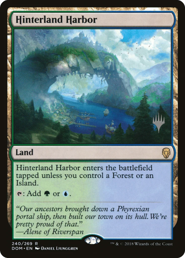 Hinterland Harbor · Dominaria Promos