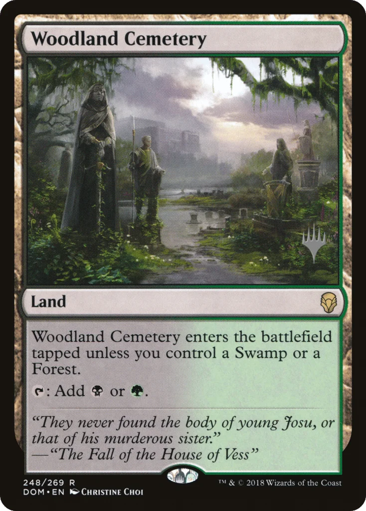 Woodland Cemetery · Dominaria Promos