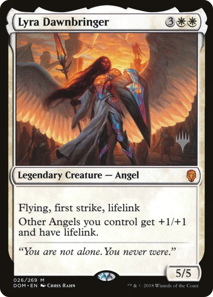 Lyra Dawnbringer · Dominaria Promos
