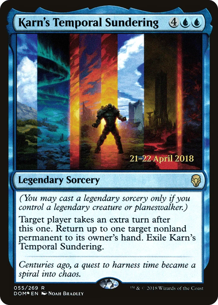 Karn's Temporal Sundering · Dominaria Promos