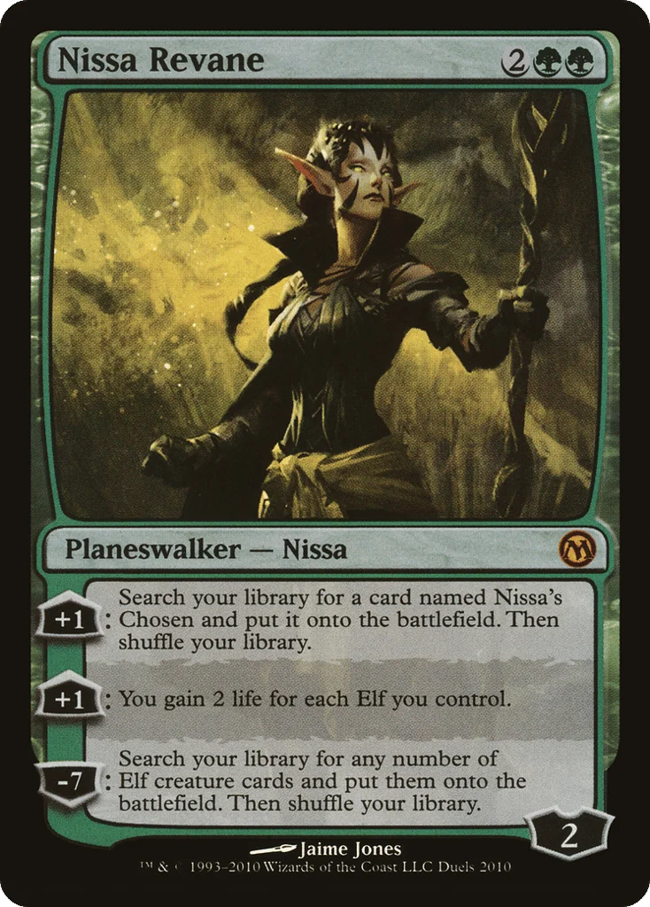 Nissa Revane · Duels of the Planeswalkers 2010 Promos