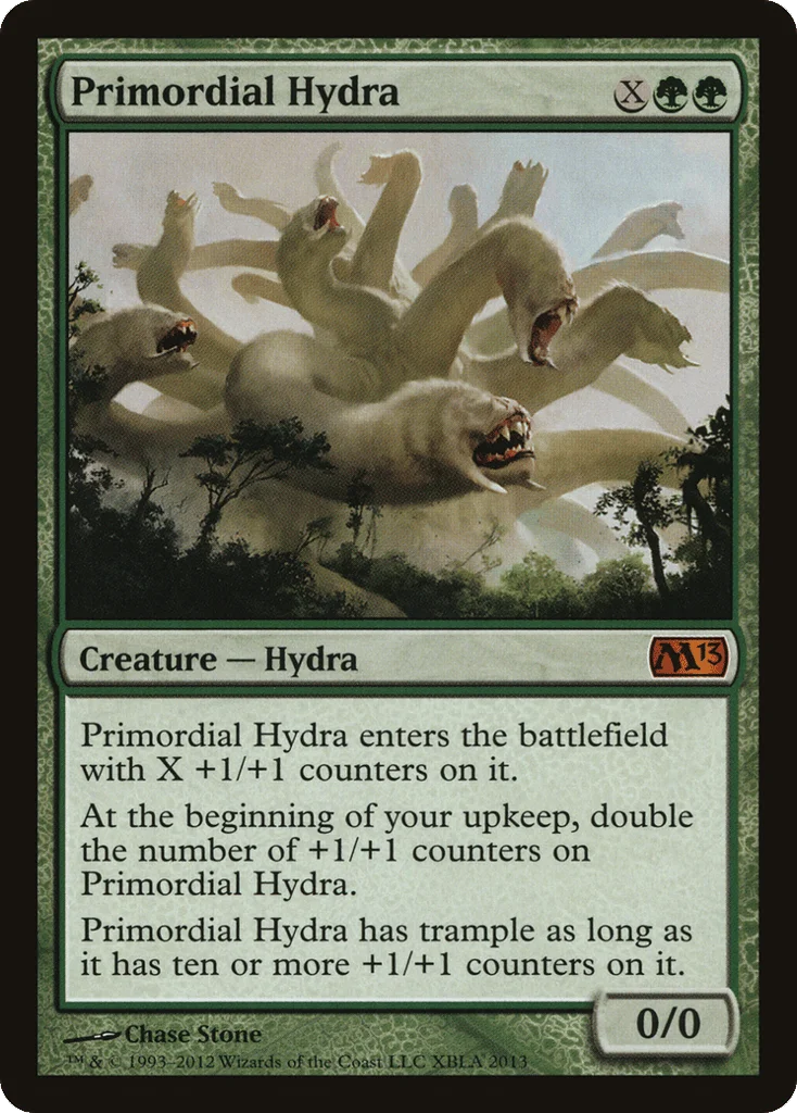 Primordial Hydra · Duels of the Planeswalkers 2013 Promos