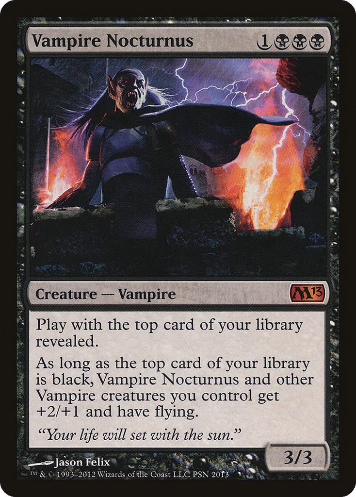 Vampire Nocturnus · Duels of the Planeswalkers 2013 Promos