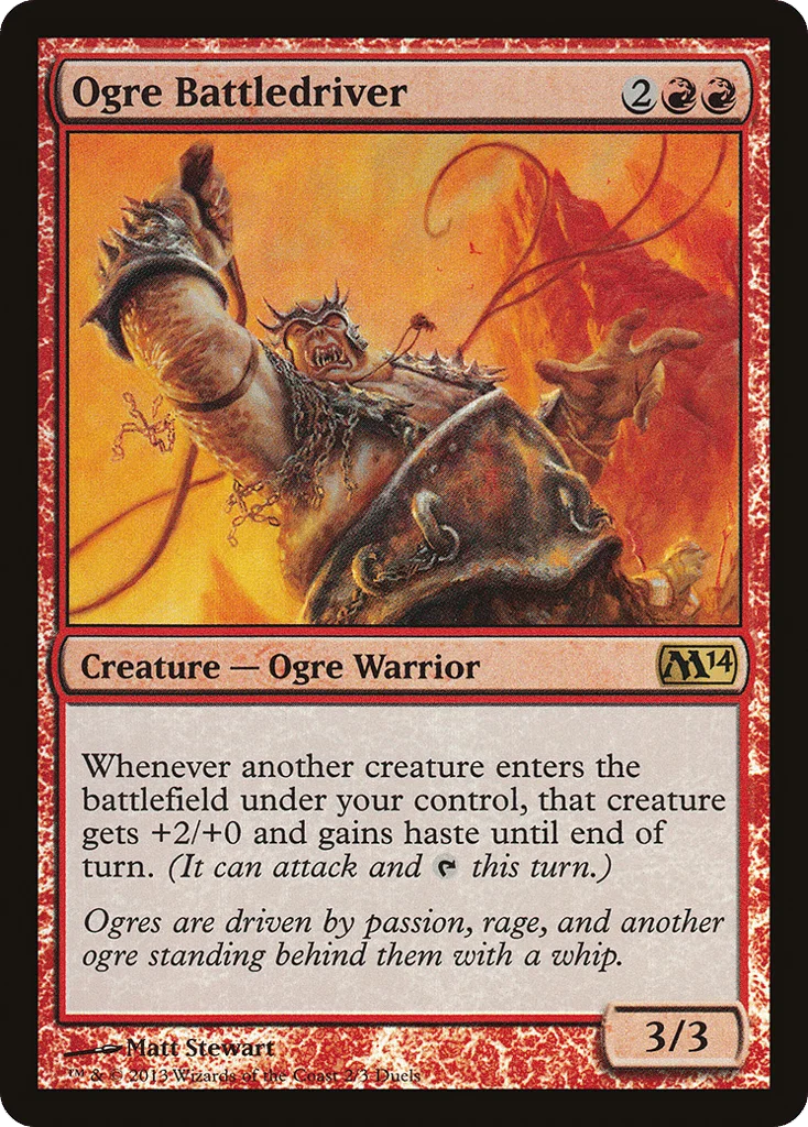 Ogre Battledriver · Duels of the Planeswalkers 2014 Promos