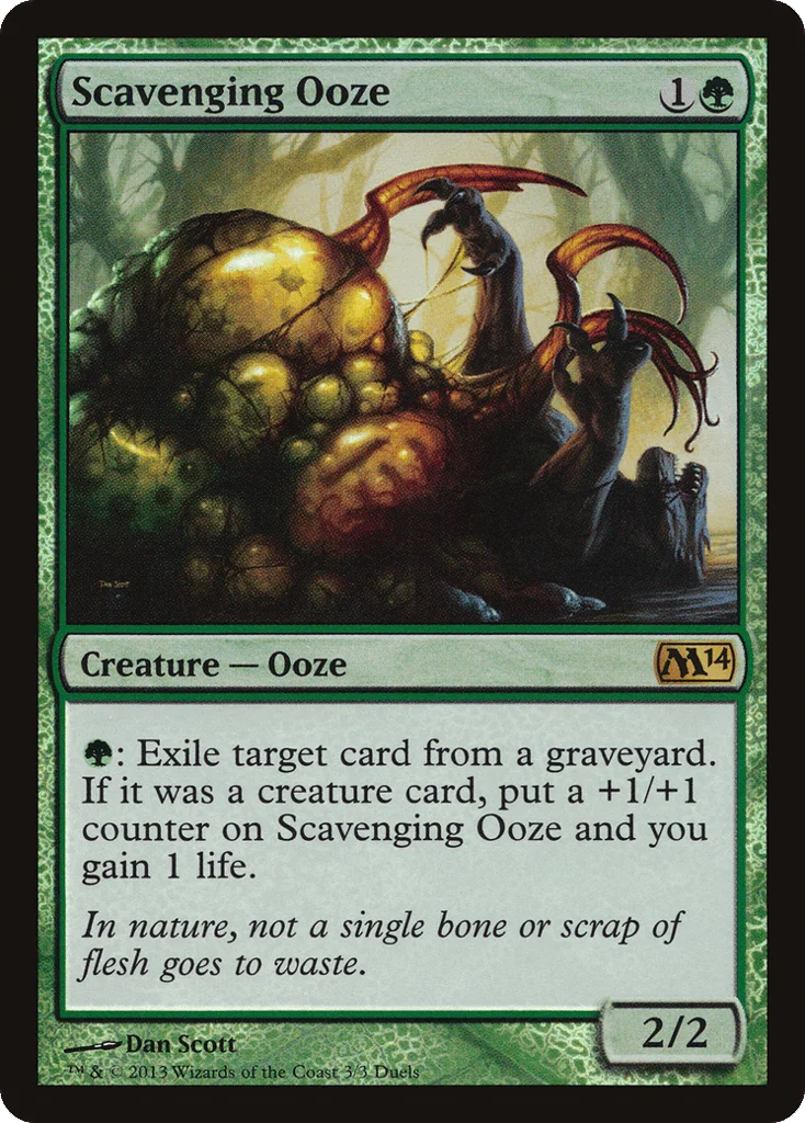 Scavenging Ooze · Duels of the Planeswalkers 2014 Promos
