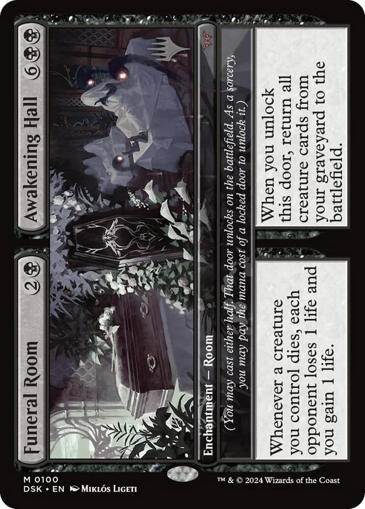 Funeral Room // Awakening Hall · Duskmourn: House of Horror Promos