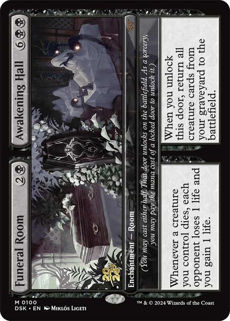 Funeral Room // Awakening Hall · Duskmourn: House of Horror Promos